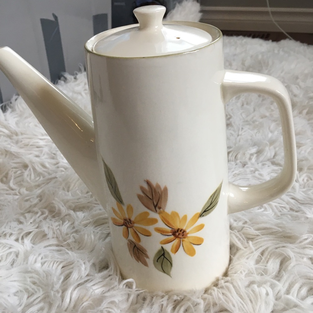 Hand painted teapot